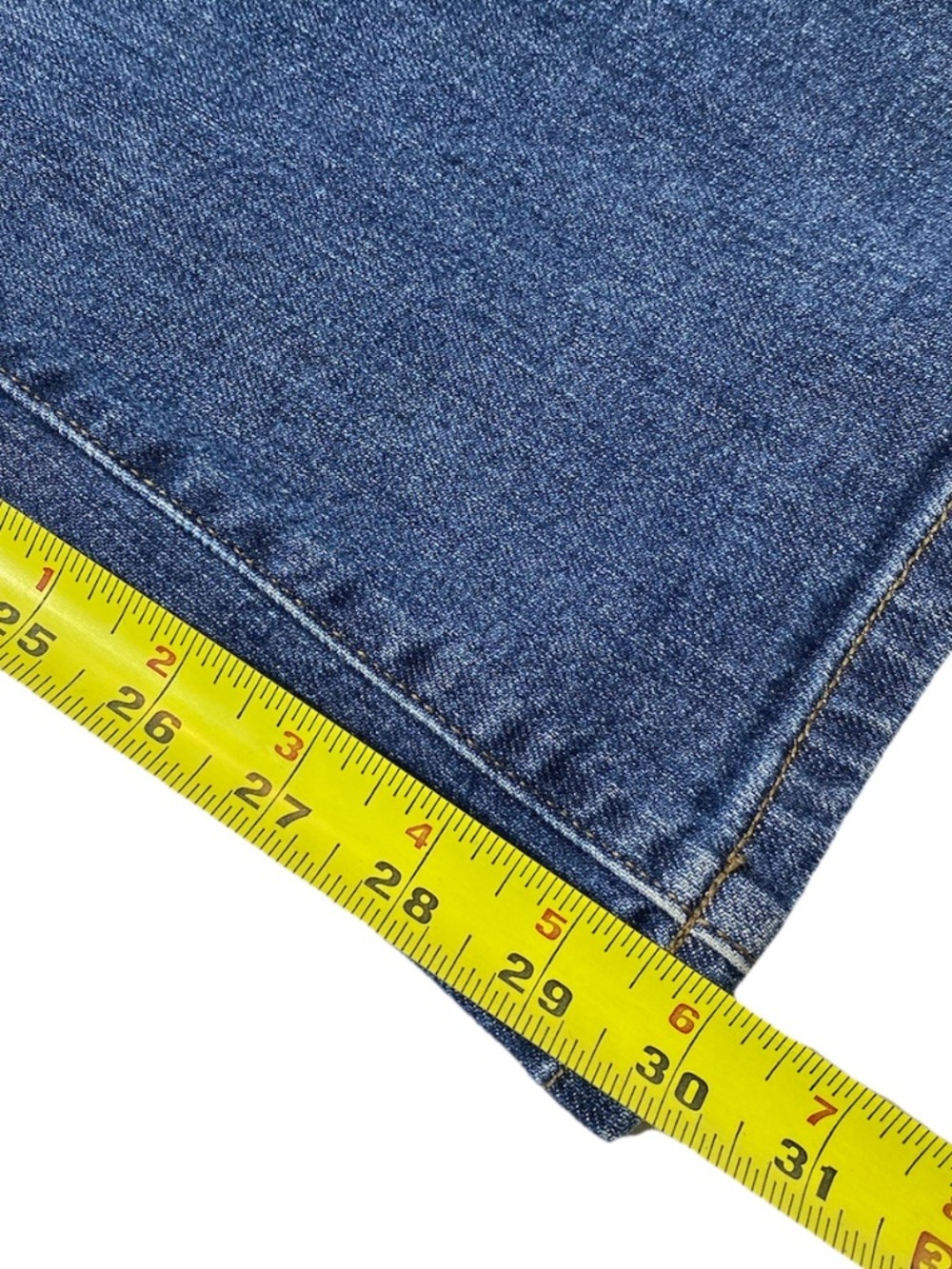 Lands End Women’s Original Fit Classic Waist Boot Leg Jeans Blue Size 16 - Picture 7 of 11